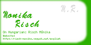 monika risch business card